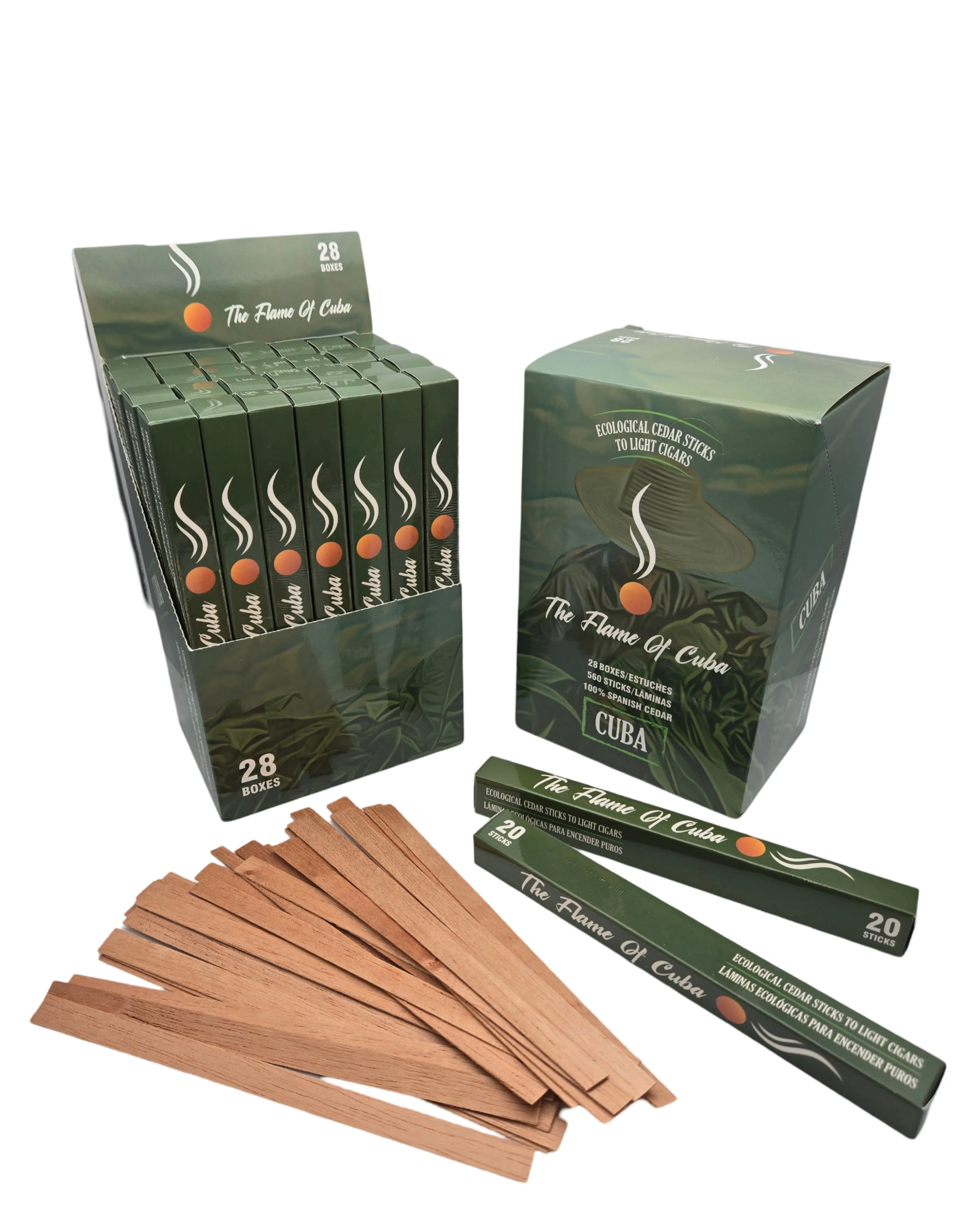 La Flama de Cuba | Buy Spanish Cedar Sticks & Premium Cigars 72 La Flama de Cuba Spanish Cedar Sticks